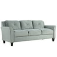 thumbnail image 5 of Harper&Bright Designs Living Room 3-Piece Contemporary Upholstered Sofa Set (Gray), 5 of 14