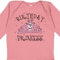 thumbnail image 4 of Inktastic Tiara 2nd Birthday Princess Girls Long Sleeve Baby Bodysuit, 4 of 5