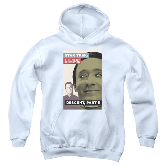 Star Trek - Tng Season 7 Episode 1 - Youth Hooded Sweatshirt - Medium