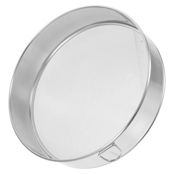 Stainless Steel Flour Sieve Strainer Kitchen Fine Mesh Flour Sifter Powdered Filter