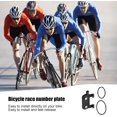 thumbnail image 4 of HELIAHOO Bicycle Racing Number Holder, PVC Portable Bicycle Triathlon Racing, Adjustable Bicycle Racing Number Plate, Bike Number Holder for Home, Office and Travel UA2459-207, 4 of 7