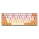 thumbnail image 2 of Seitruly Teclado mecánico con cable RGB, 61 teclas, hogar, oficina, negocios, escritorio, ordenador portátil, PC, teclado, accesorios de repuesto Videojuegos y accesorios Naranja, 2 of 6