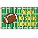 thumbnail image 2 of Vista Flags Ready for Some Football 3x5 Foot Polyester Flag, 2 of 2