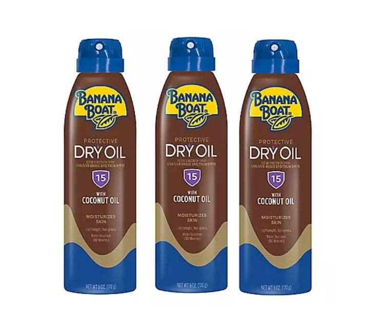Banana Boat Dry Oil SPF15 (6 oz., 3 pack)
