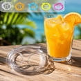 thumbnail image 7 of Eyeglass Straws,5.91 Inch Funny Round Straws Glasses,Reusable Flexible Twisty Straws Eyeglass Frame Drinking Straws,Hands-Free Drinking Straws for Party,Birthday & Daily Use,Yellow, 7 of 7