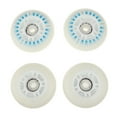 thumbnail image 1 of Inline Skate Wheels Set - Set Of 4 Inlineskates Wheels Spare Wheels - Blue, 72mm, 1 of 7