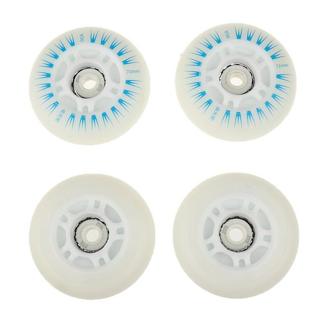 S SERENABLE Roues de Patinage Hockey Patins à Roulettes en Ligne Roue Flash 72mm