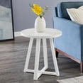 thumbnail image 5 of Roundhill Furniture Modern Harmony 3-Piece Wood Oval Coffee Table Set, 5 of 16