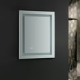 thumbnail image 4 of Fresca Santo 24" Wide x 30" Tall Bathroom Mirror with LED Lighting and Defogger, 4 of 6