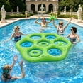 thumbnail image 6 of CaiTeLin Hexagonal Inflatable Pool Toy , PVC Interactive Water Game Float , Double Sided Floating Plaything for Swimming Pool Backyard Summer Party, 6 of 6
