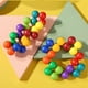 thumbnail image 3 of Pelotas antiestrés educativas | Juguetes sensoriales para niños y adultos con autismo | Desarrollo de la motricidad fina | Paquete de 20 pelotas de descompresión de material ABS, 3 of 5