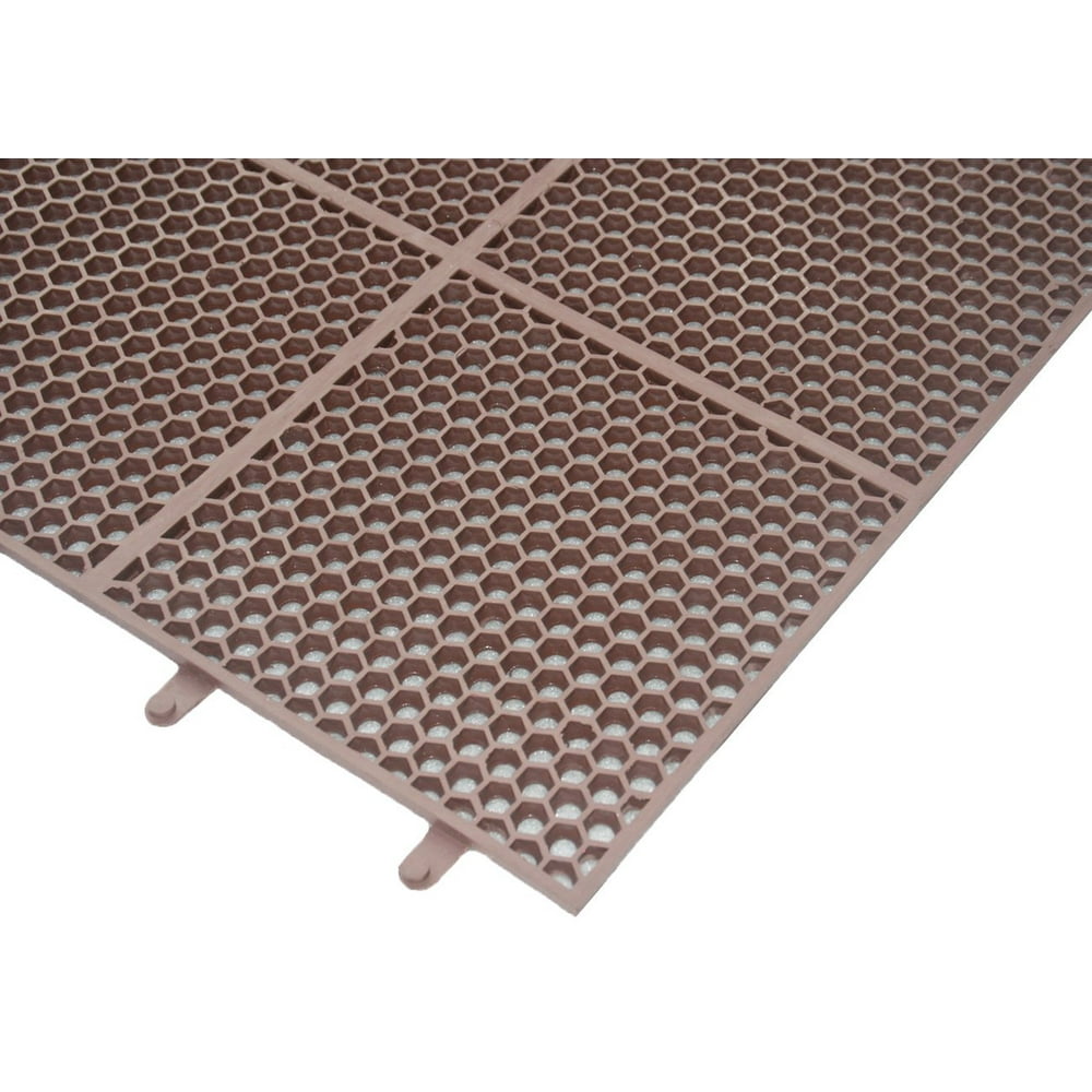 3' x 3' Mat, 36" x 36" Rubber Mat, Bathroom Mat, Indoor Commercial