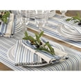 thumbnail image 2 of Saro Lifestyle Dauphine Collection Striped Design Dinner Napkin (Set of 4), 2 of 2