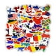 thumbnail image 2 of 100 Pcs/2 Sets Personalized National Flag Stickers Waterproof Removable Luggage Graffiti Decals Bag Decorative Stickers Car Decals, 2 of 4