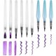 thumbnail image 1 of 9pcs Water Brush Pens Set Aqua Brushes Refillable Watercolor Pen Brushes With Assorted Tips, 1 of 4