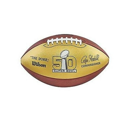 Super Bowl 50 Wilson Official Game Football - NFL Balls