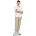 thumbnail image 6 of Sezzit Boys Polo 2-Pack: Premium Comfort and Timeless Style - School, Play, Church, Birthdays -White, 6 of 8