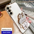 thumbnail image 5 of Mirror Plating Phone Holder Case For Samsung Galaxy S23 S20 S22 S21 S10 S9 S8 Note 10 20 8 9 Plus Ultra 5G S20 Fe Stand Cover, 5 of 5
