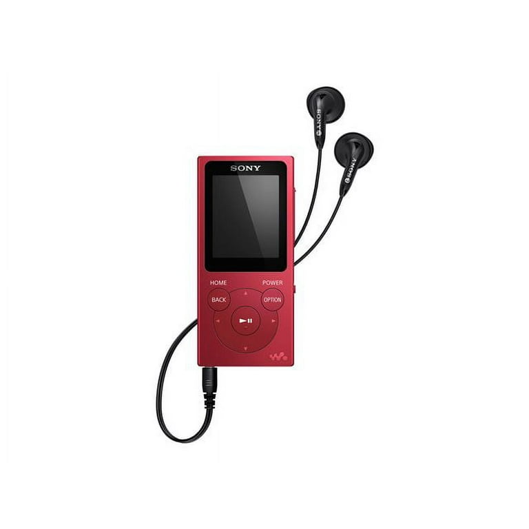 SONY Walkman® Audio player 8 GB - NW-E394/R Red 