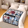 thumbnail image 5 of Personalized Blankets and Throws Photo Blanket Customized Using My Own Photos Customized Blanket Collage Blanket Customized, 5 of 6