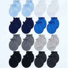 6 Pairs Newborn Baby Mittens No Scratch Gloves Infant Toddler Anti Scratch Essentials Unisex Cotton for 3 9 Months Girls Boys Walmart