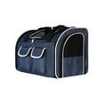 thumbnail image 1 of Langgg Pet Cat Carrier Backpack Portable Dog Carrier Backpack for Traveling Camping Blue, 1 of 8