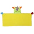 thumbnail image 2 of Toalla de baño ZOOCCHINI para niños, felpa, con capucha, Drool The Dragon, 2 of 4