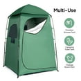 thumbnail image 4 of UBesGoo Portable Pop-Up Shower & Changing Tent - Quick Setup Dressing Room for Beach, Hiking & Studio Use (Green), 4 of 7