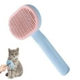 thumbnail image 6 of Cat Brushes For Indoor Cats | Cat Slicker Brush Self Cleaning | One-Click Cleaning Cat Brush For Long Or Short Haired Cats, Cat Comb For Kitten Rabbit Massage Removes Mats, Tangles And Loose Fur, 6 of 9