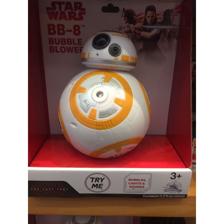 BB-8(スターウォーズ)しゃぼん玉(バブルブロワー) Disney Parks Star Wars BB-8 Bubble Blower New with Box - Walmart.com