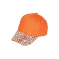 thumbnail image 1 of Studded Bill Baseball Cap - Orange, 1 of 1