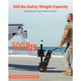 thumbnail image 3 of VEVOR Trailer Dolly, 500lbs Tongue Weight Capacity, 13 inch-23.2 inch Height Adjustable Trailer Mover Dolly, 9-inch Pneumatic Rubber Tire, Manual or Electric Wrench Drive, for Moving RV Trailer, 3 of 10