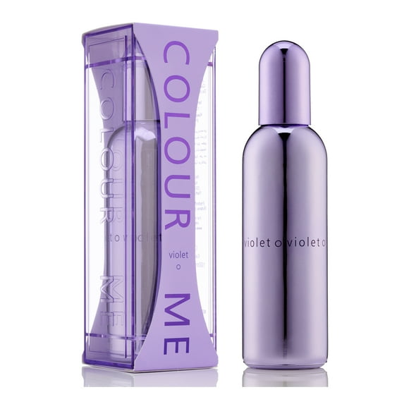 Colour Me Violet par Milton-Lloyd, Vaporisateur EDP pour Femmes, 100 ml