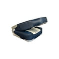 thumbnail image 3 of Horizon 1012-ADAB 19.25 in. Mid Back Fold Down Tracker Style Boat Seat, Navy, White & Gray, 3 of 4