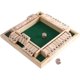 thumbnail image 1 of Juego de mesa de madera de 4 jugadores de lujo, juego clásico de tablero de dados Afortunado Sencillez, 1 of 4