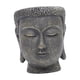 thumbnail image 3 of Maceta con cabeza de Buda de resina, decoración creativa, regalo, planta decorativa Estilo C, 3 of 9