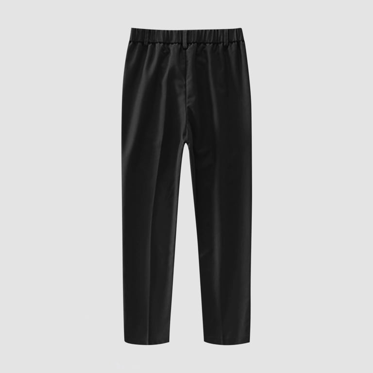 3t black dress pants Cethrio Kids Boys Dress Pants, Relaxed Fit Casual Straight Leg Party School Uniform Pants Black Size 2-3t, Boy's