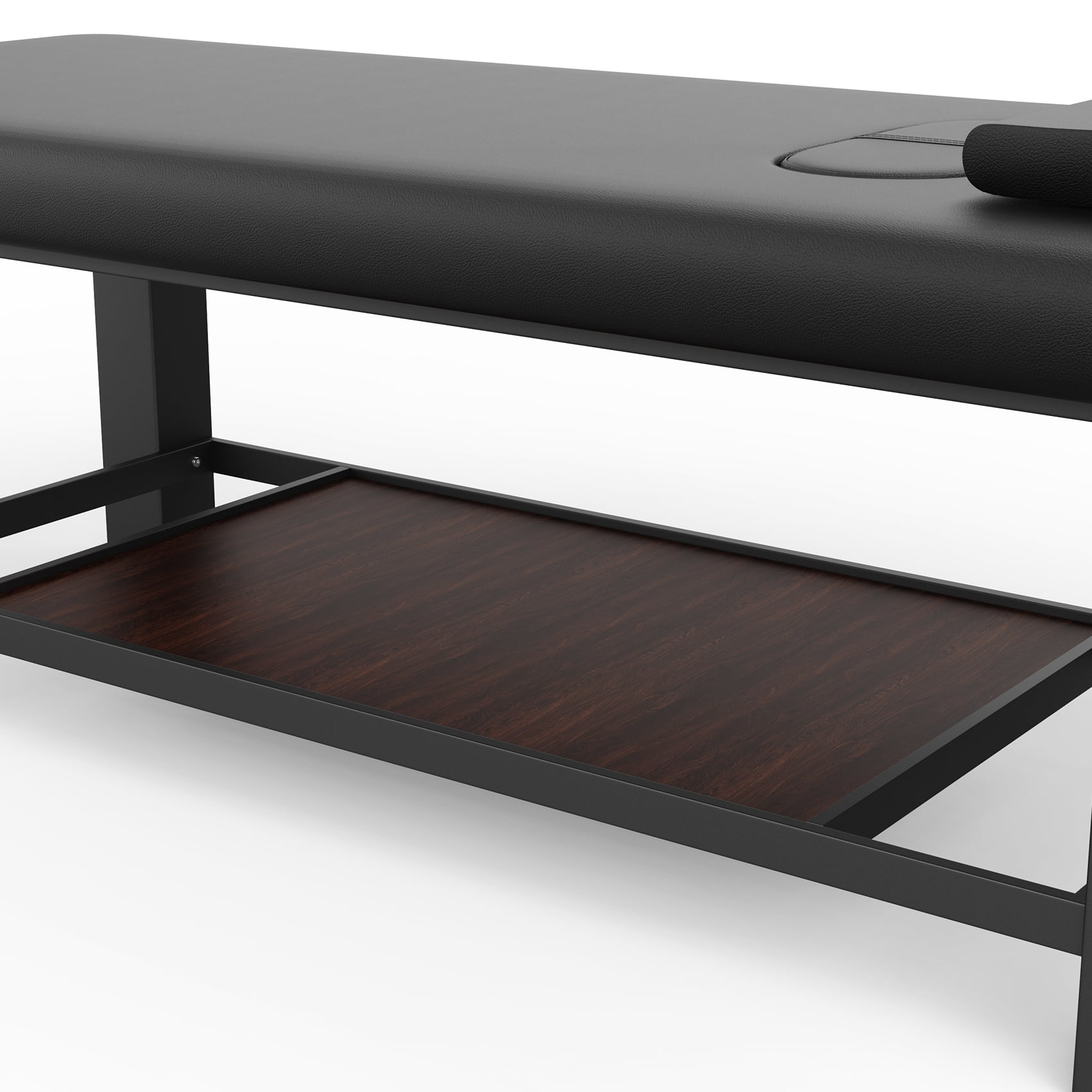 Miniyam 80" -PU Leather Beauty Salon Beauty Bed Modern Massage Table - 700lb  - No Adjustable Backrest Tie