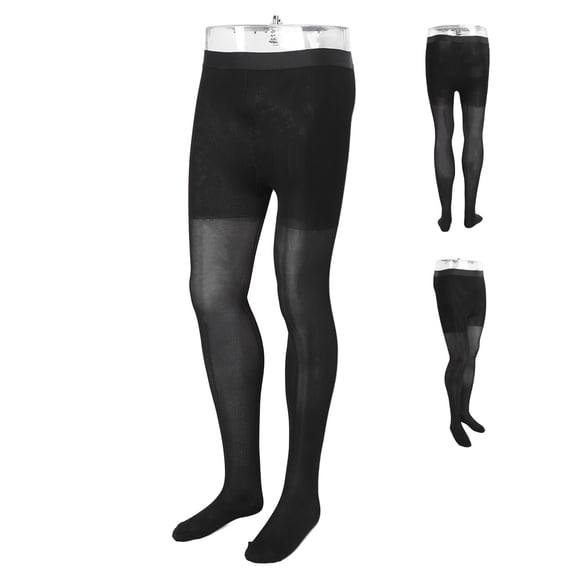 15 Pantimedias Elásticas De Compresión De 15 A 20 MmHg Pantimedias Elásticas Negras Finas Y Cómodas Para Viajar A Casa