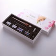thumbnail image 2 of 1pc Vintage Handmade Glass Dip Signature Ink Fountain Pen Writing Tool Offices, 2 of 8