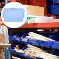 thumbnail image 1 of unbranded 12Set Garage Organizers Storage Bins Blue PP Simple and Modern Storage for Daily Life, 1 of 4