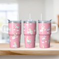 thumbnail image 2 of 20OZ Unicorn Themed Tumbler with Handle Insulated Mug for Daily Hydration Ideal Presents for Women Unicorn Enthusiasts Suitable for Birthday Christmas and Craft Days, 2 of 6