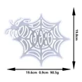 thumbnail image 2 of Plantilla de Decoracin de Pared de Halloween Calavera Araa, 2 of 5