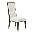 thumbnail image 3 of Michael Amini Belmont Place Dining Side Chair - Cream/Espresso, 3 of 12
