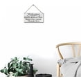 thumbnail image 4 of 6x12 IN Please Remove Your Shoes Wall Decorative Sign,No Shoes Welcome Hanging Sign,Front Door Porch Entryway Decor, 4 of 6
