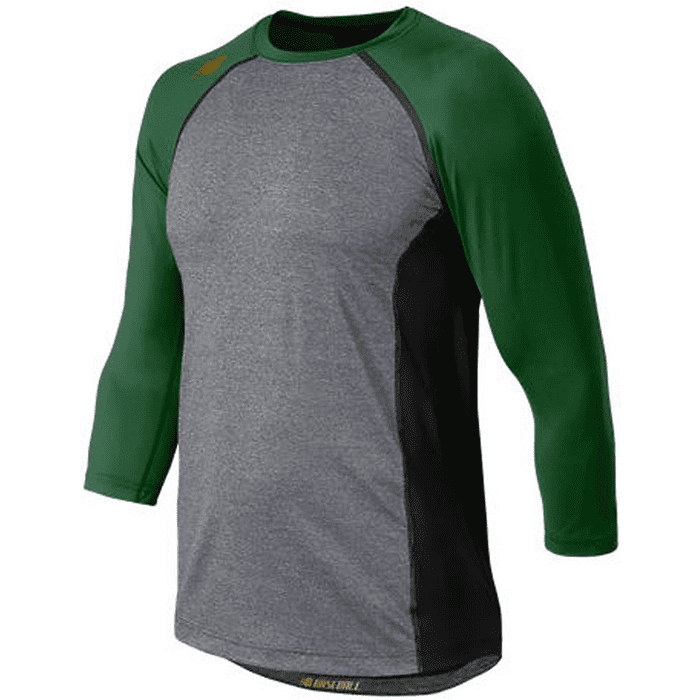 New Balance Men's 4040 3/4 Sleeve Baseball Compression Shirt