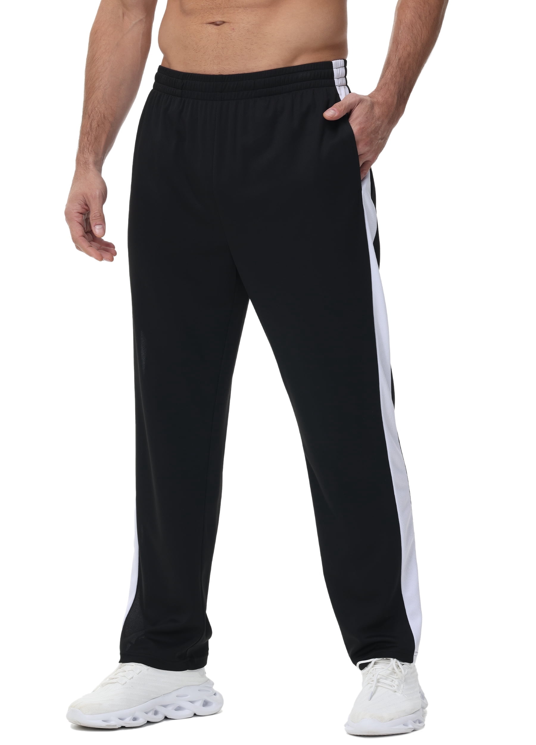 Adidas LEGEND INK/WHITE Men's Tricot Jogger Pants, US Large