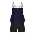 thumbnail image 5 of XIYON Women's Bikini Sets Floral Print Tankini Swimsuit Strappy Top With High Waist Bottoms Two Piece Bathing Beach Vacation 2026, 5 of 6