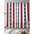 thumbnail image 3 of Sea Shark Black Red Stripes Sheer Curtains 108 Inches Long 2 Panels Black White Stripe Texture Light Filtering Semi Sheer Window Curtains Drapes for Bedroom Living Room 52"x108", 3 of 7