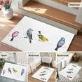 thumbnail image 5 of Watercolor Birds Entryway Rug 2'x3'&nbsp; Non Slip Front Door Mats, Spring Animal Rustic Entrance Rugs Indoor Outdoor Carpet, Washable Floor Mats Small Area Rug for Bedroom Kitchen, 5 of 8